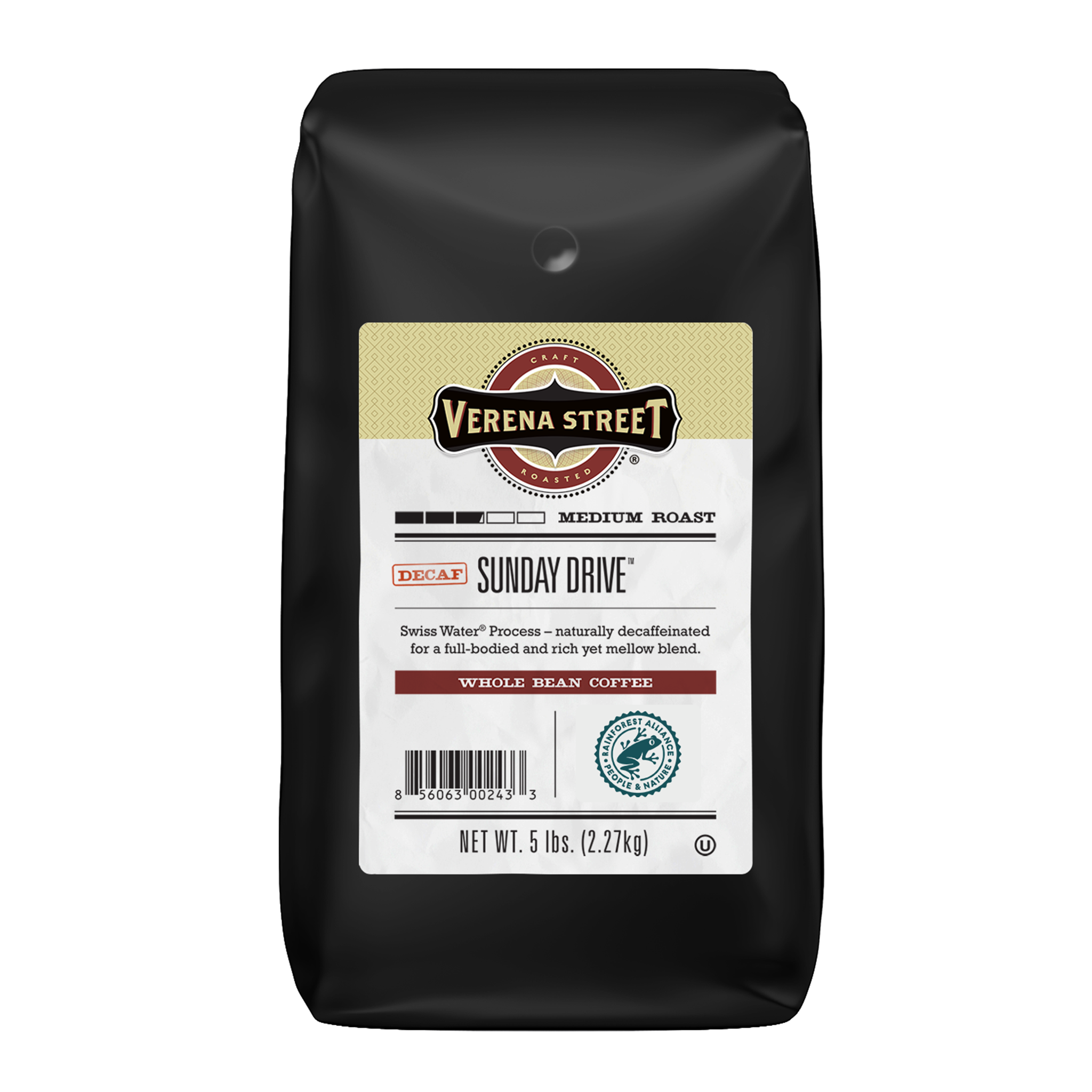 Sunday Drive™ Swiss Water® Process Decaf whole bean coffee
