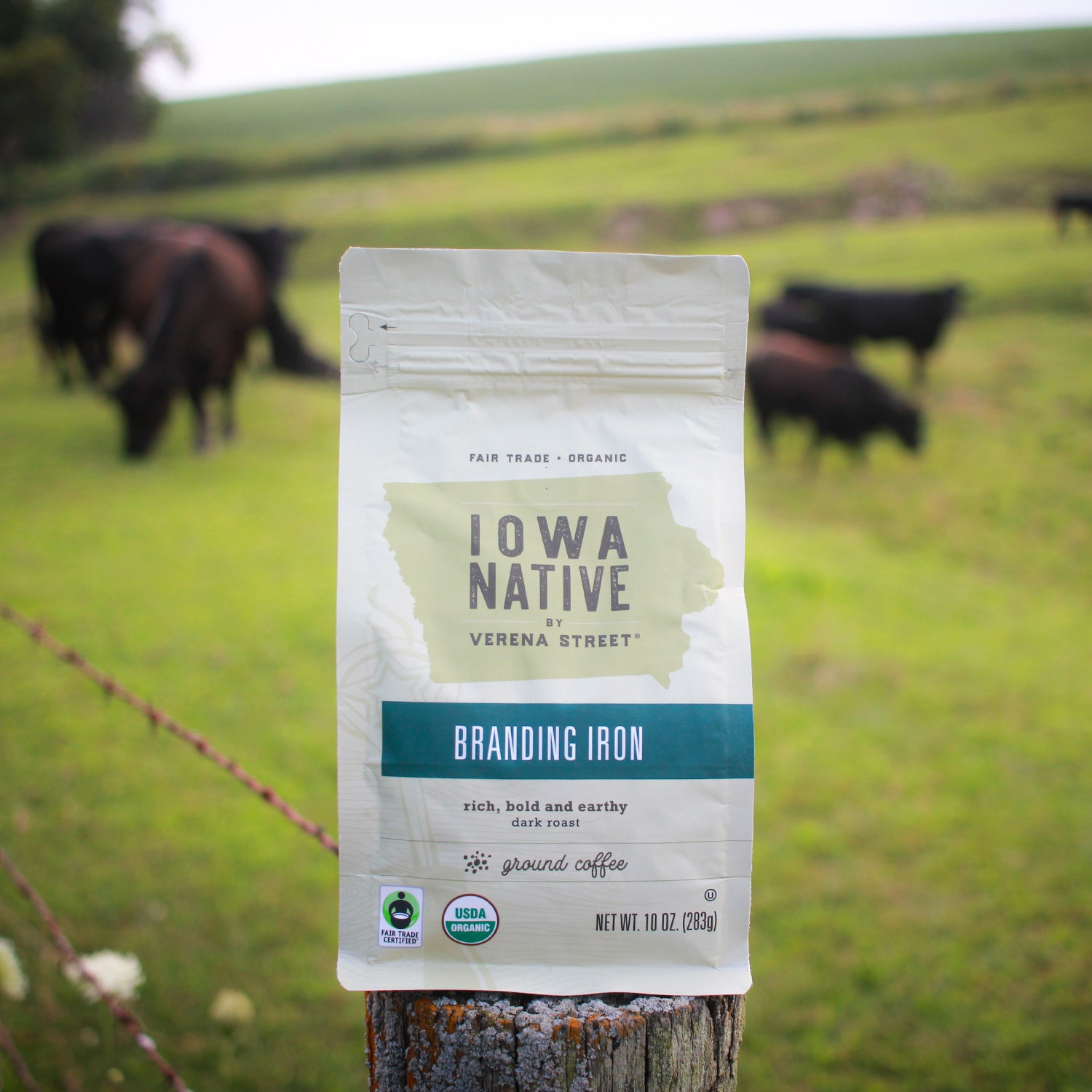 Branding Iron - Fair Trade Organic ground coffee