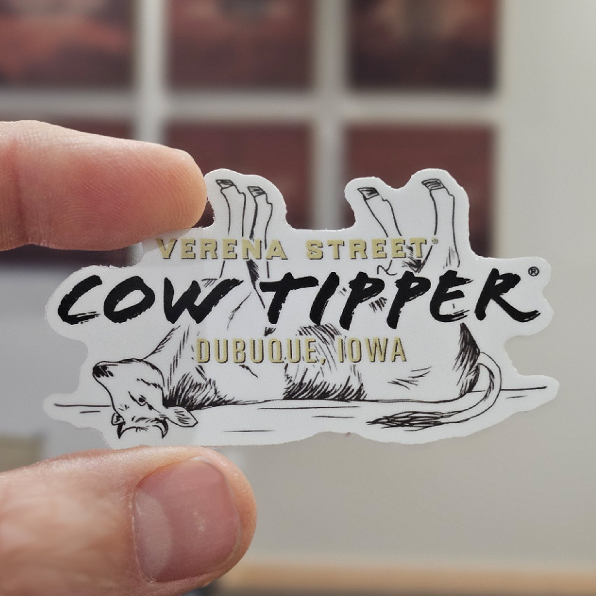 Other merchandise Cow Tipper® 3"x2" sticker Cow Tipper® Sticker