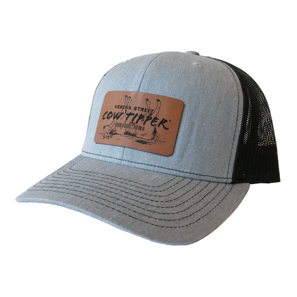 Other Merchandise Heather Grey / Black Cow Tipper® Hat, Richardson Snapback