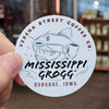 Other merchandise Mississippi Grogg® 2.5" circle sticker Mississippi Grogg® Sticker