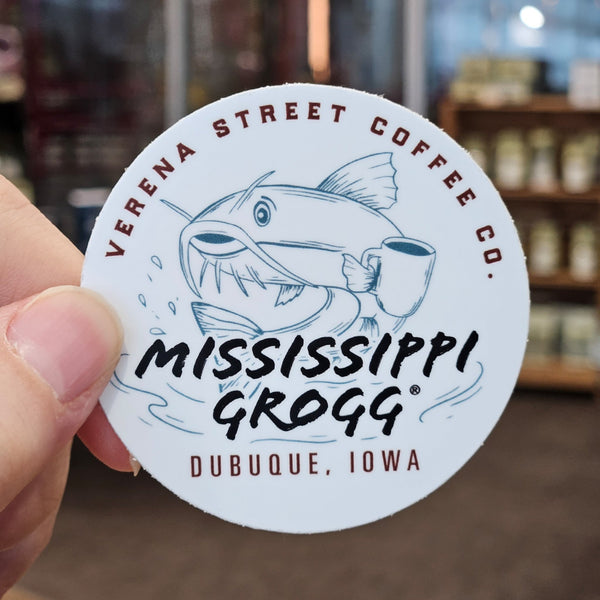 Other merchandise Mississippi Grogg® 2.5" circle sticker Mississippi Grogg® Sticker