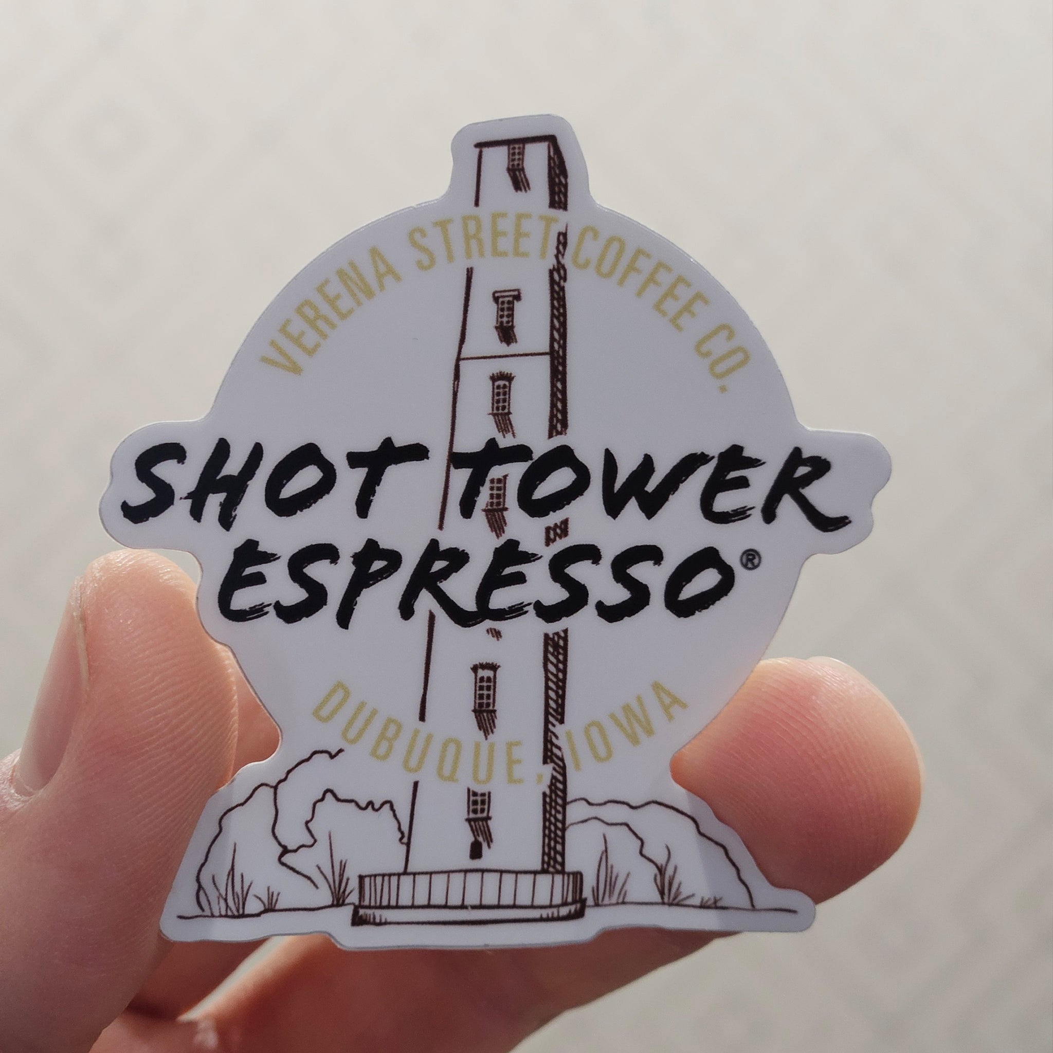 Shot Tower Espresso® Sticker