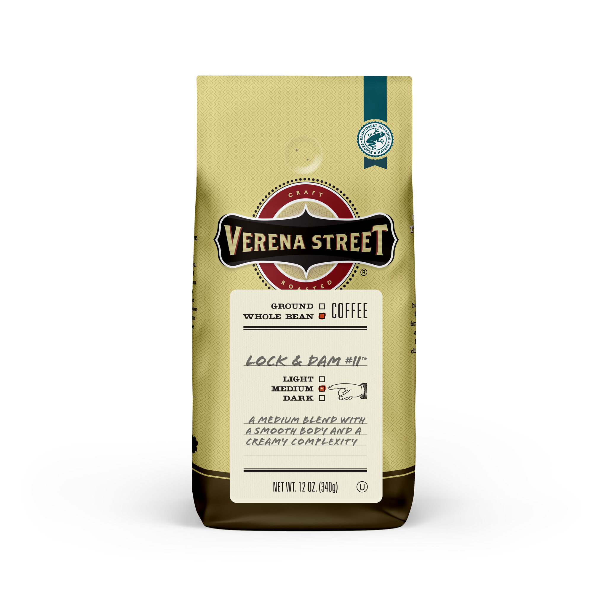 Lock & Dam #11™ whole bean coffee - Verena Street Coffee