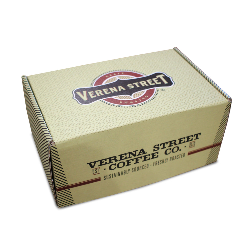 Verena Street Coffee Co. Hidden 25% off Sample Pack - 6 ground coffee packs in Gift Box