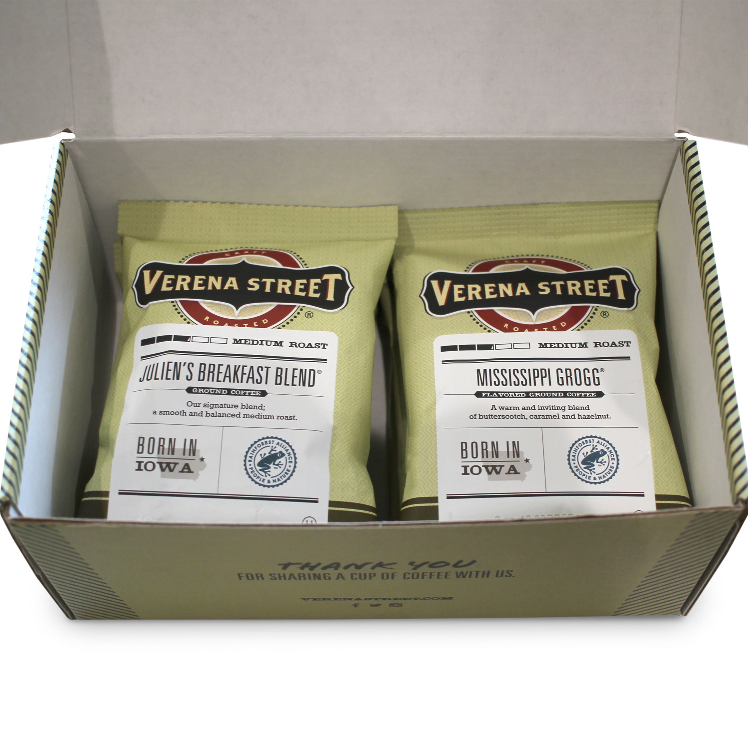Sample Pack - 6 ground coffee packs in Gift Box