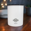 Planetary Design merchandise 2.2lbs White Matte White Kilo AirScape Coffee Canister (2.2lbs)