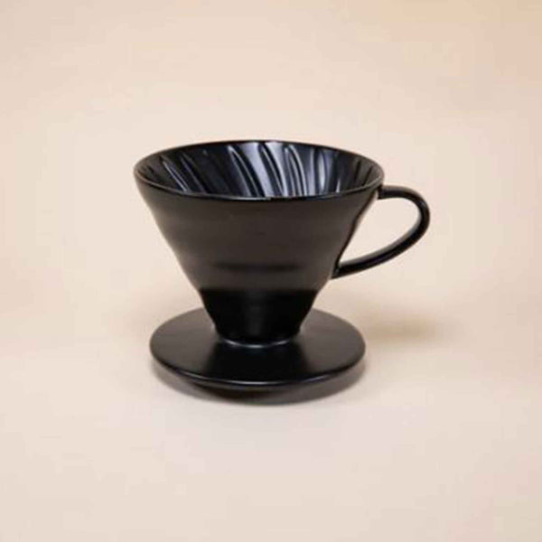 Hario V60 Ceramic Coffee Dripper, 02 Matte Black