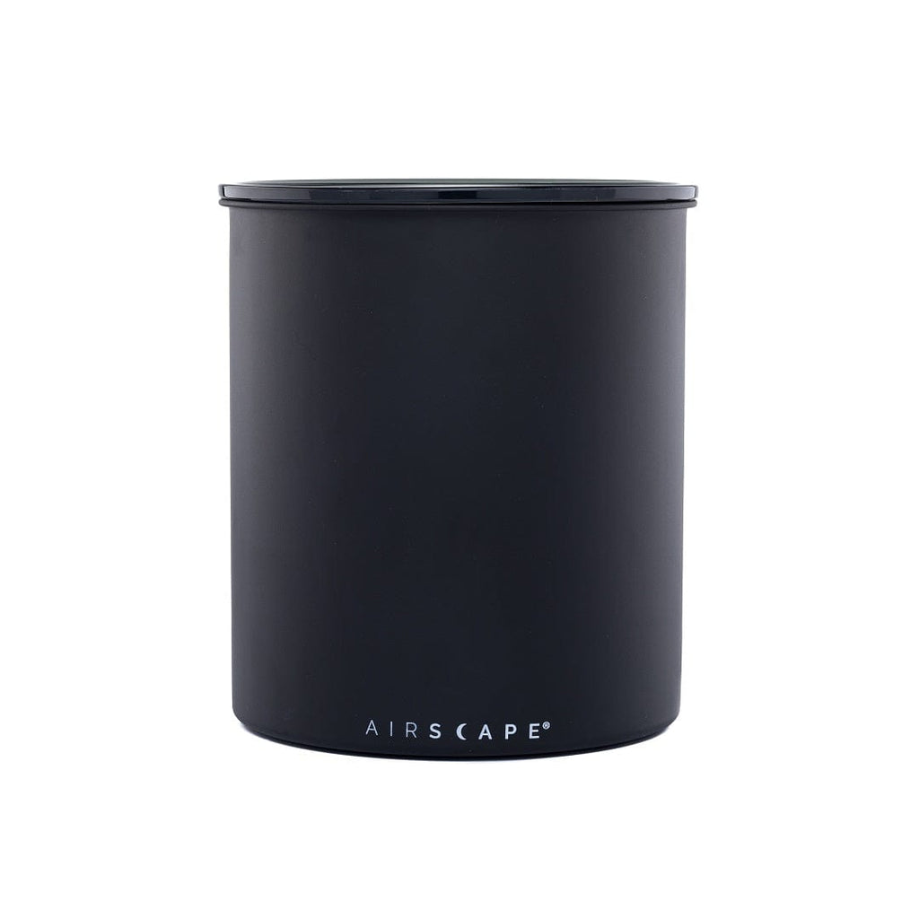 Matte Black AirScape Coffee Canister (1lb) - Verena Street Coffee Co.