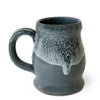 Deneen Pottery merchandise Grey with Black and White glaze Cow Tipper® Patriot Style 12-14oz Mug