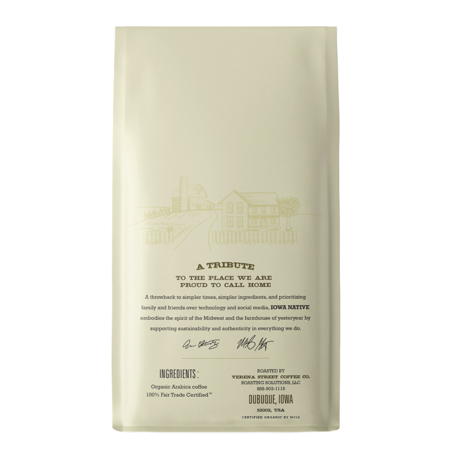 Rocking Chair - Swiss Water® Process Decaf - Fair Trade Organic ground coffee