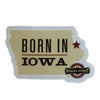 Other merchandise Born in Iowa 3"x2" sticker Born in Iowa Sticker
