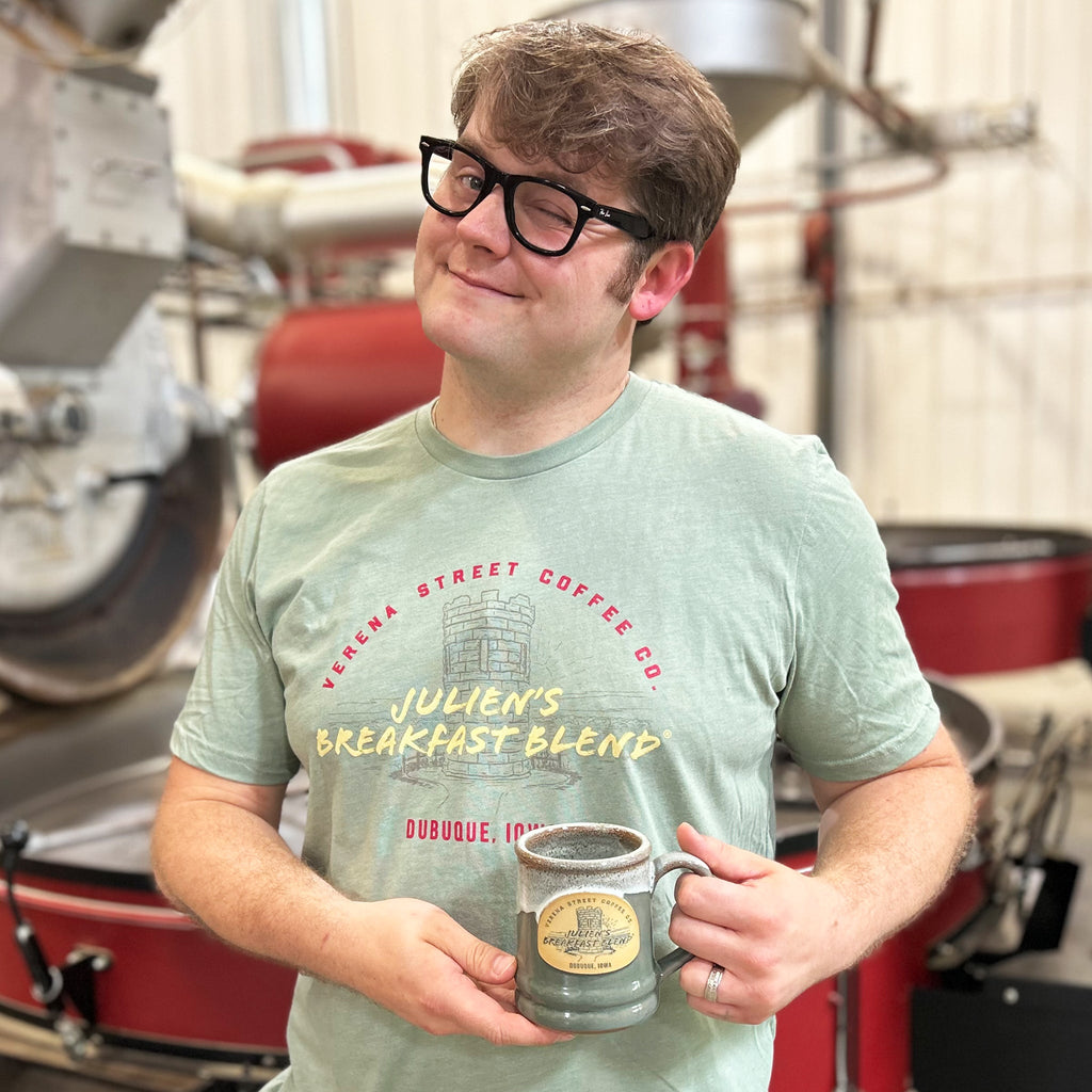 Julien's Breakfast Blend® Ramsey Style 14oz+ Mug - Verena Street Coffee Co.
