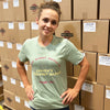 Julien's Breakfast Blend® T-shirt, Short-Sleeve Bella + Canvas - Verena Street Coffee Co.