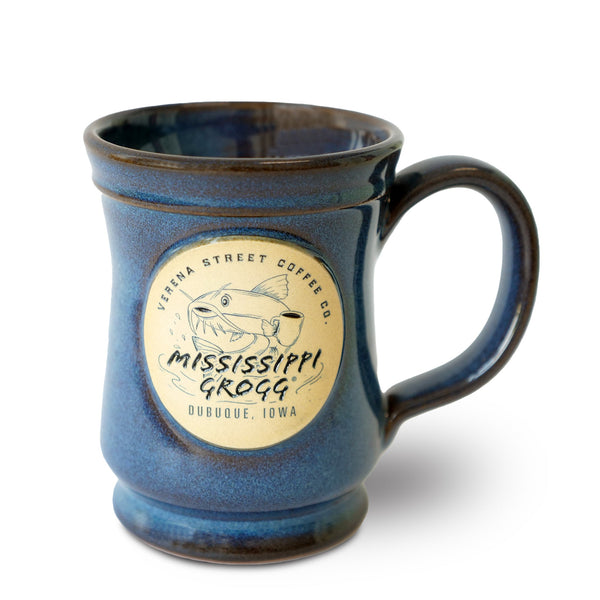 Deneen Pottery Merchandise Denim Mississippi Grogg® Pepin Style 12-14oz Mug