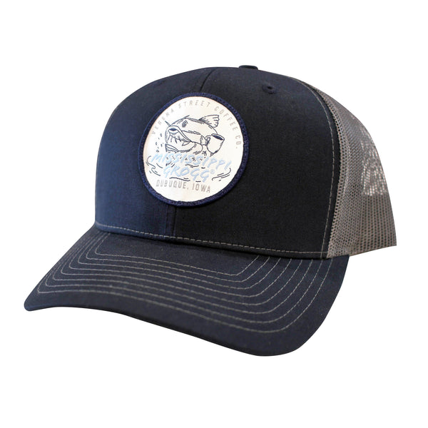 Other Merchandise Navy / Charcoal Mississippi Grogg® Hat, Richardson Snapback