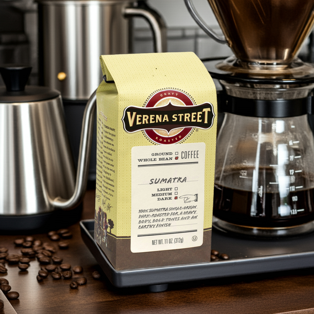 Sumatra whole bean