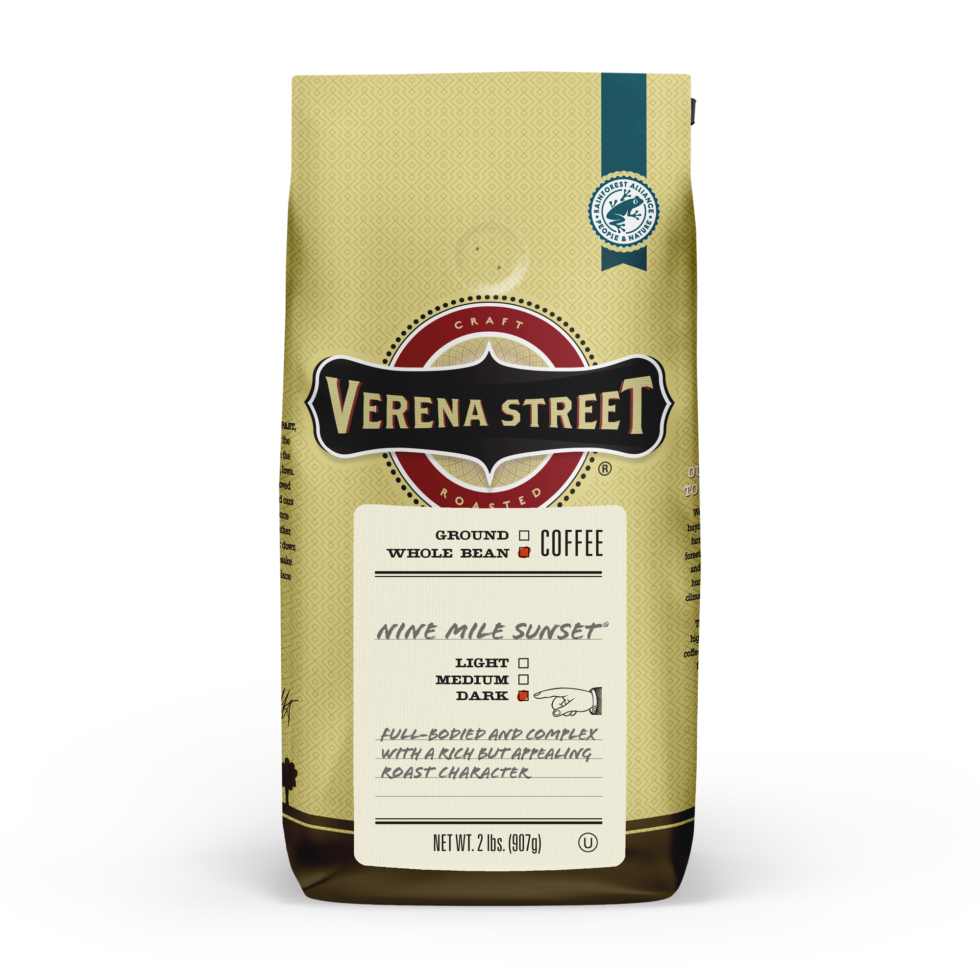Nine Mile Sunset® whole bean coffee - Verena Street Coffee