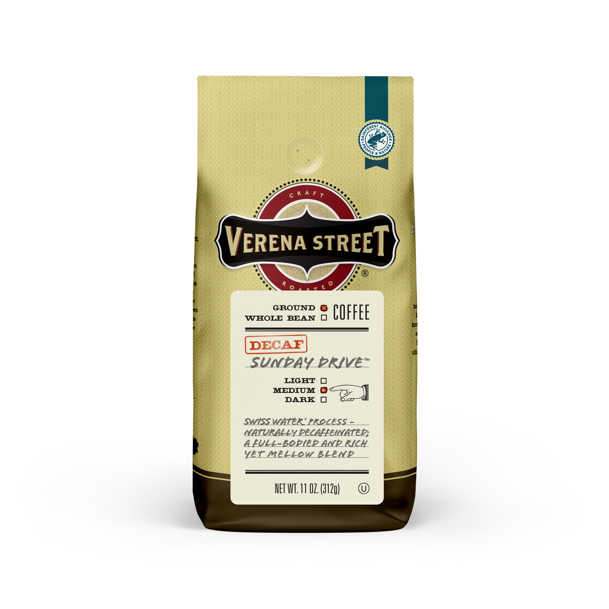 Sunday Drive™ Swiss Water® Process Decaf ground coffee