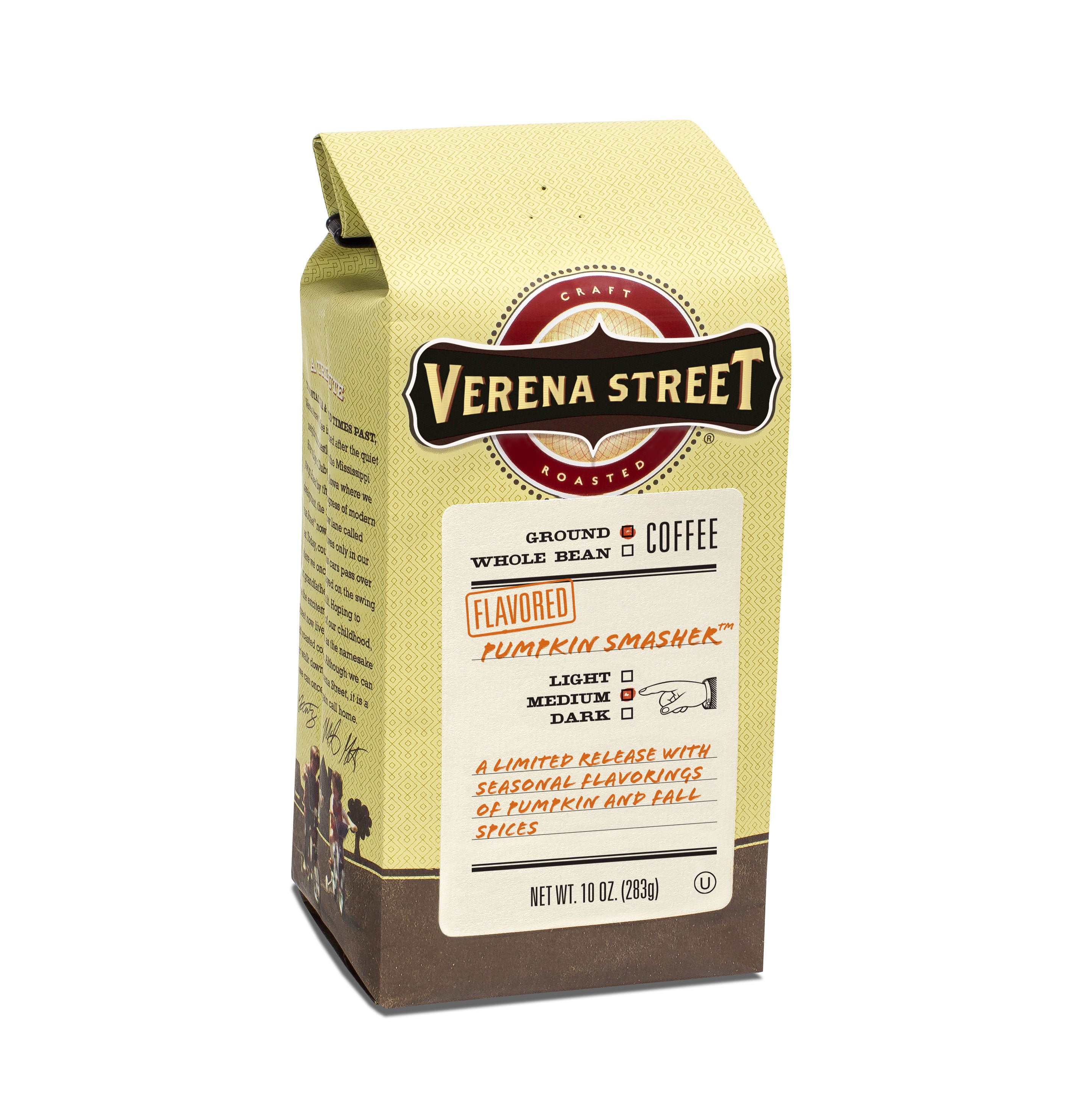 Pumpkin Smasher 10oz ground coffee (seasonal release)