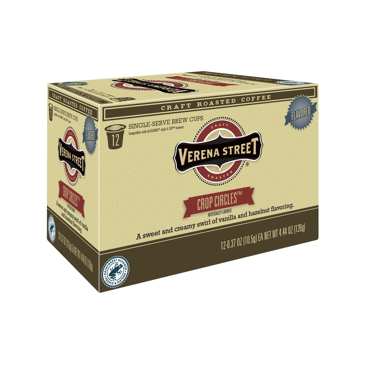 Crop Circles™ brew cups 12 ct pack on white background