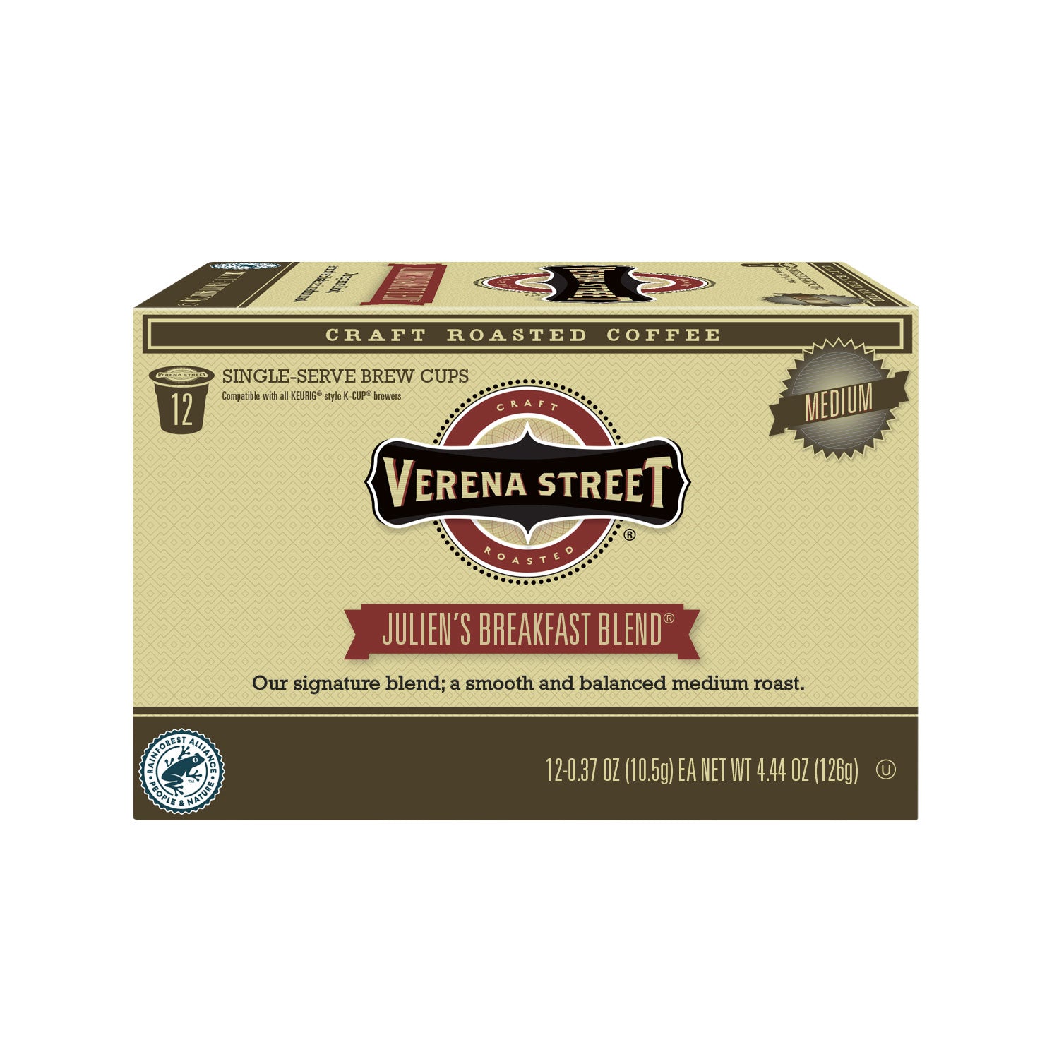 Julien's Breakfast Blend® brew cups