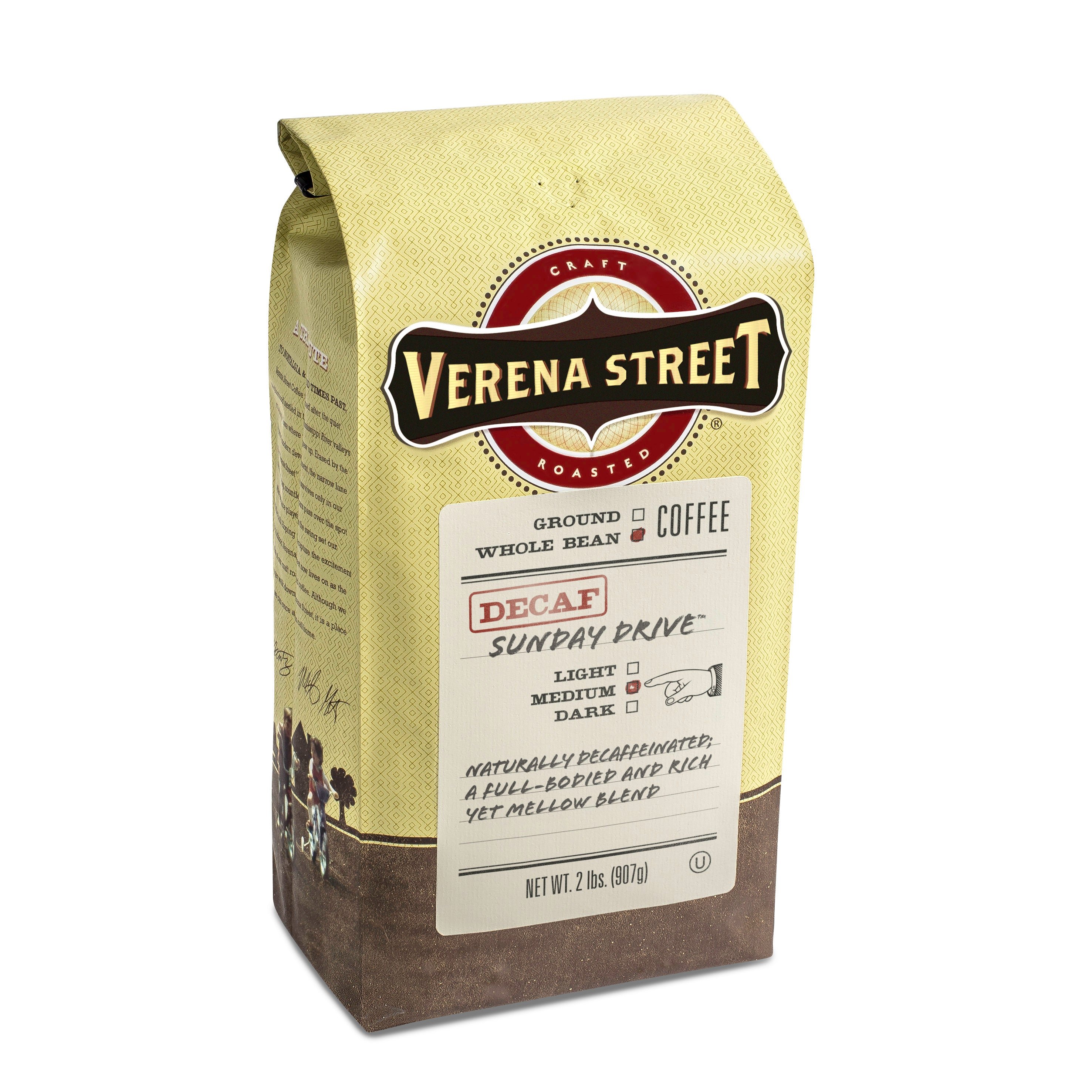 Sunday Drive™ Swiss Water® Process Decaf whole bean coffee