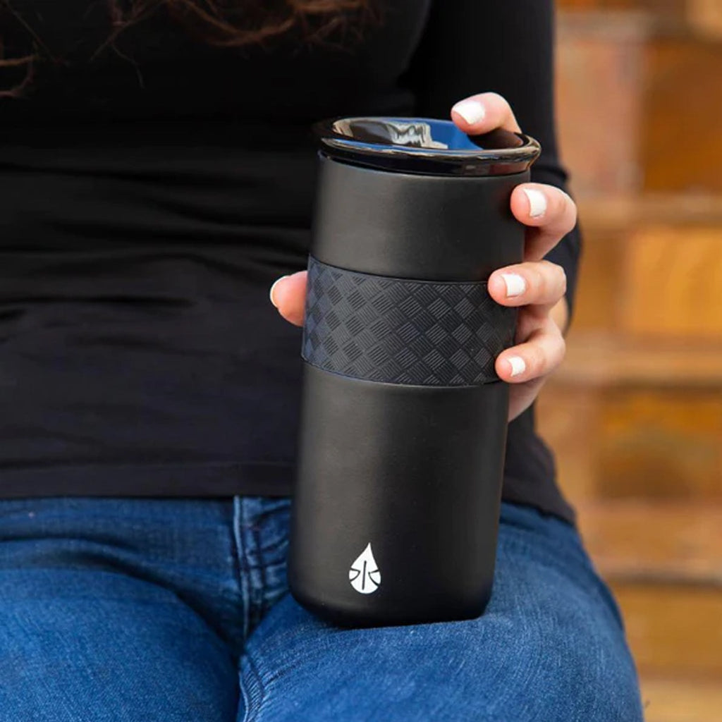 16oz elemental® Artisan Tumbler - Matte Black - Verena Street Coffee Co.