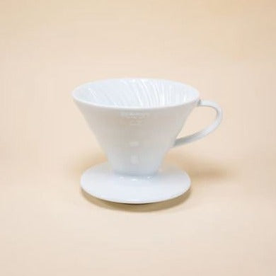 Hario V60 Ceramic Coffee Dripper, 02 White - Verena Street Coffee