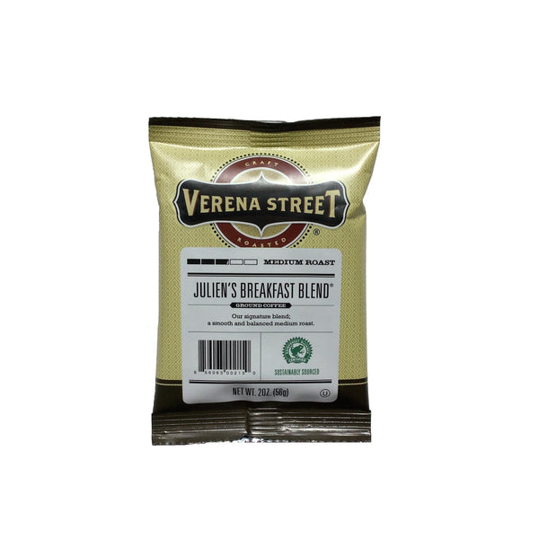 Verena Street Coffee Co. Coffee Fraction Pack Ground Coffee Packets 2oz (24ct case)