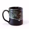 Deneen Pottery Merchandise Black w/Dijon White 14oz + Camper Pottery Mug, Black + Dijon Glaze