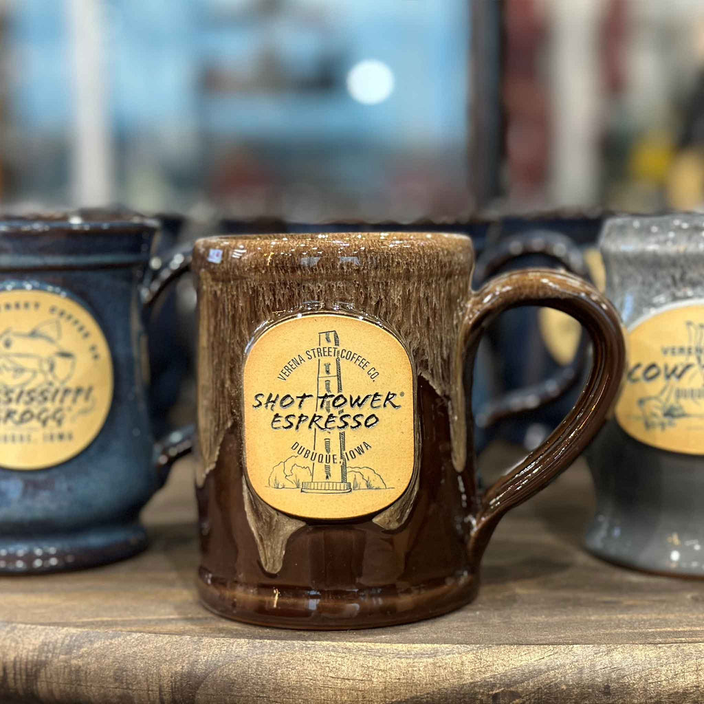 Shot Tower® Espresso Rancher Style 12-14oz Mug - Verena Street Coffee Co.