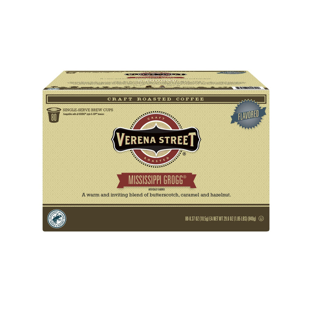 Verena Street Coffee Co. Coffee Mississippi Grogg® brew cups