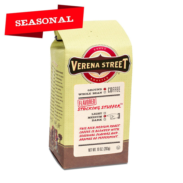 Stocking Stuffer 10oz ground coffee (seasonal release) - Verena Street Coffee Co.
