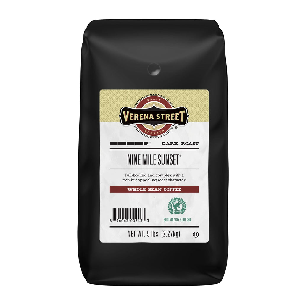 Verena Street Coffee Co. Coffee 5lb whole bean Nine Mile Sunset® whole bean
