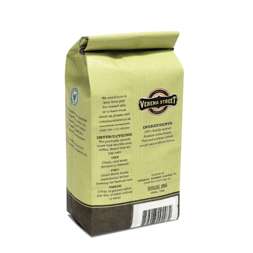 Julien's Breakfast Blend® whole bean - Verena Street Coffee Co.