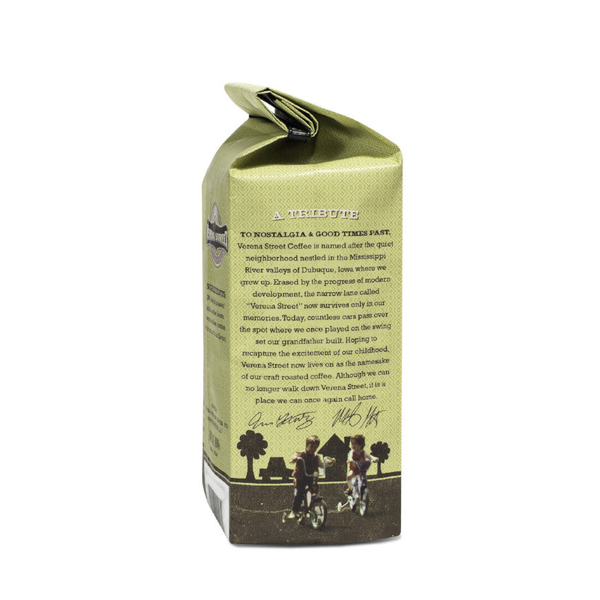 Julien's Breakfast Blend® whole bean - Verena Street Coffee Co.