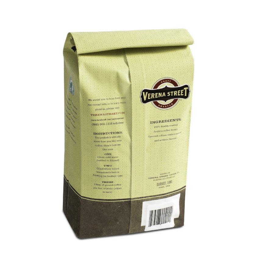 Julien's Breakfast Blend® whole bean - Verena Street Coffee Co.