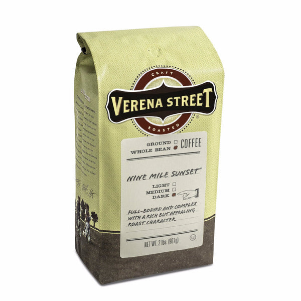 Verena Street Coffee Co. Coffee 2lb whole bean Nine Mile Sunset® whole bean