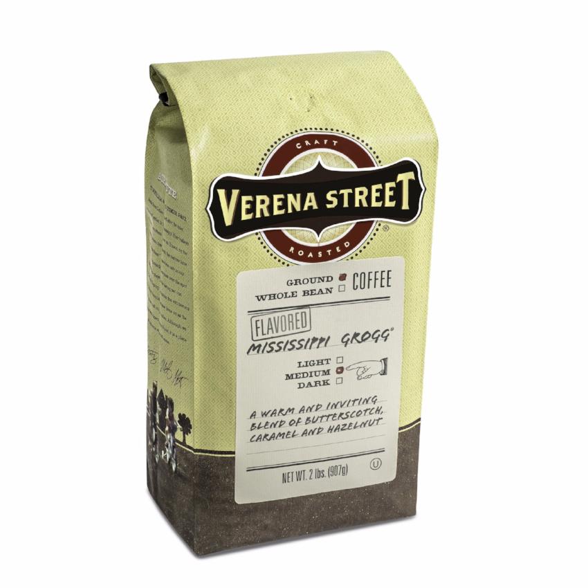Verena Street Coffee Co. Coffee 2lb ground Mississippi Grogg® ground