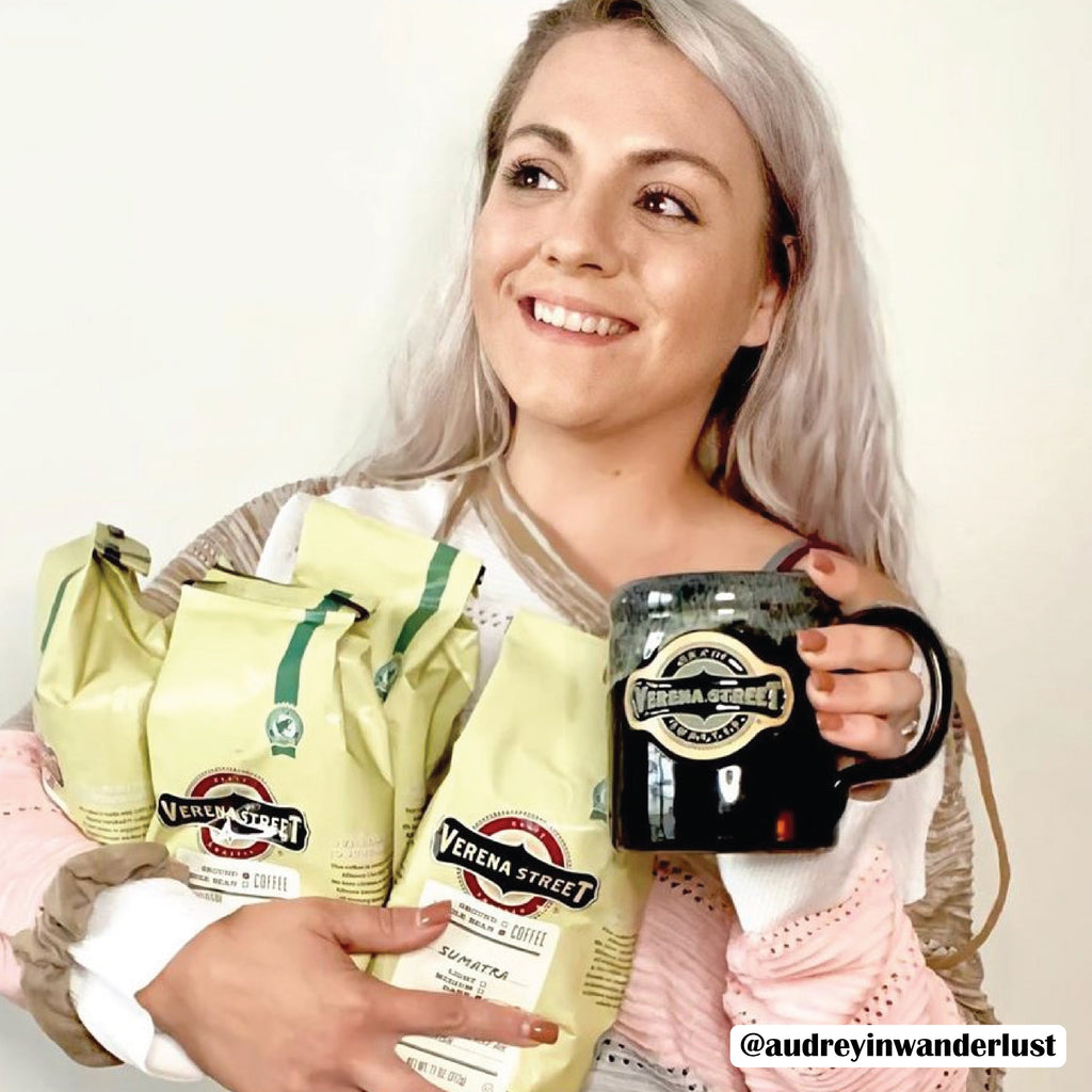 Camper Mug Black with Dijon product shot
