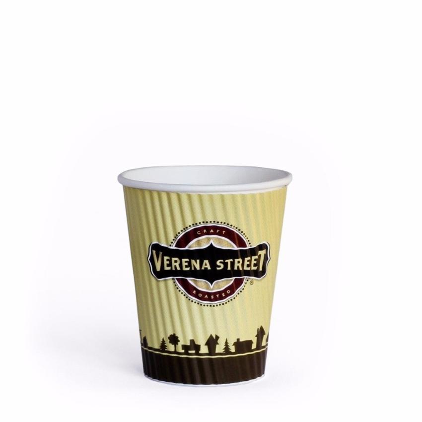 Verena Street Coffee Co. Wholesale 500ct case / 12oz Insulated Paper Cup (500ct)