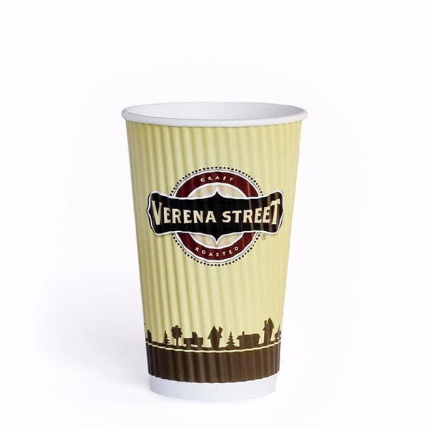 Verena Street Coffee Co. Wholesale 500ct case / 20oz Insulated Paper Cup (500ct)