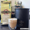 Matte Black 2.2lb AirScape Coffee Canister_product shot