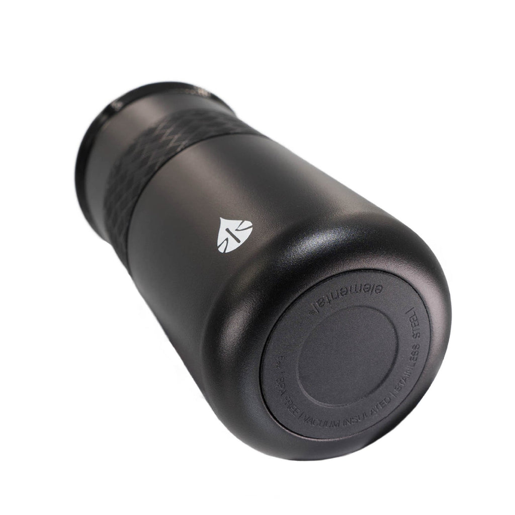 Black elemental Tumbler_bottom